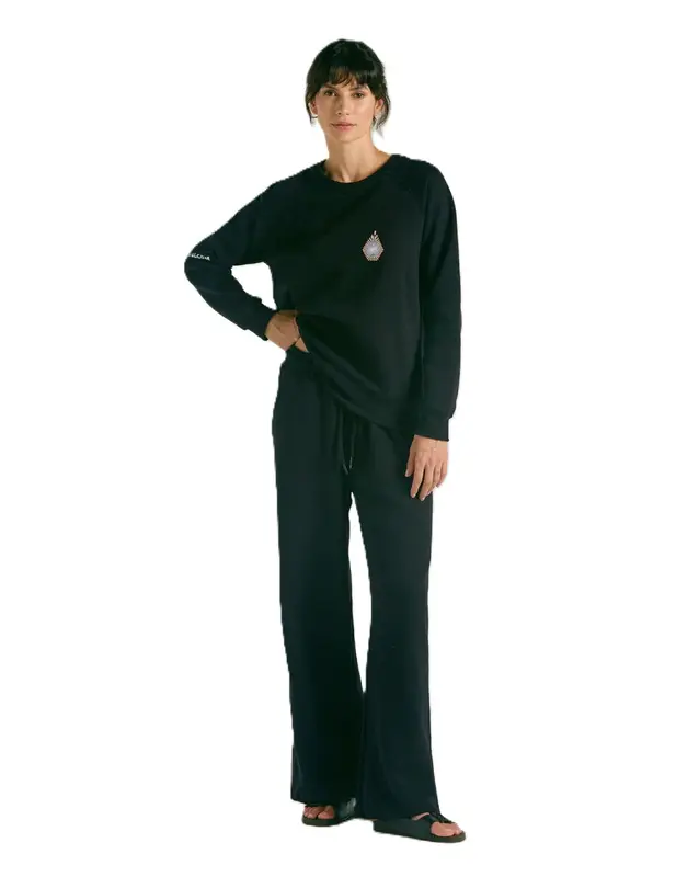 CALCA VOLCOM VELOUR CIRAPTOR PRETO