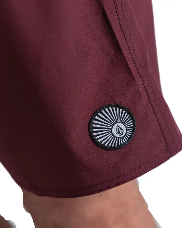 SHORTS VOLCOM LIDO SOLID MERLOT