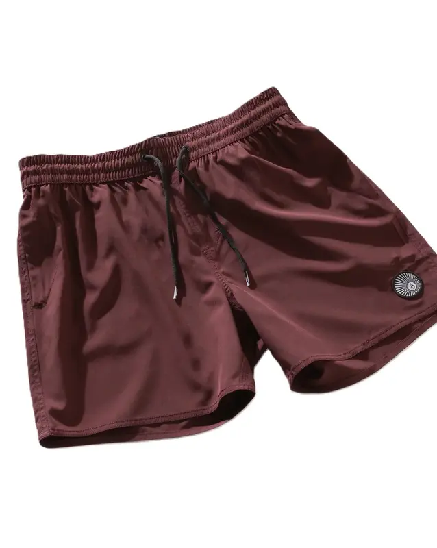 SHORTS VOLCOM LIDO SOLID MERLOT