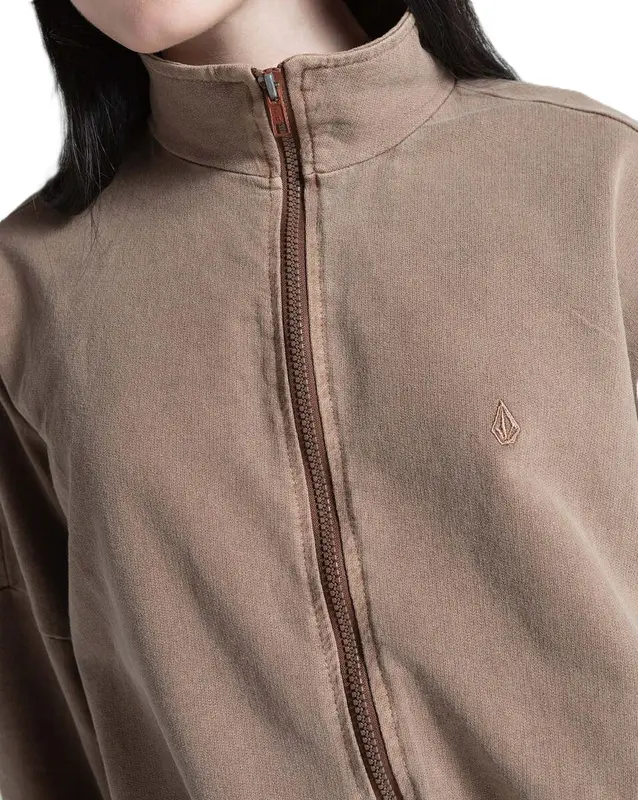 MOLETOM VOLCOM STONED BEGE