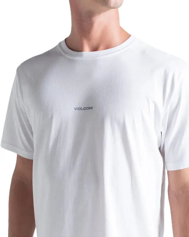 CAMISETA VOLCOM SIGN STONE BRANCO