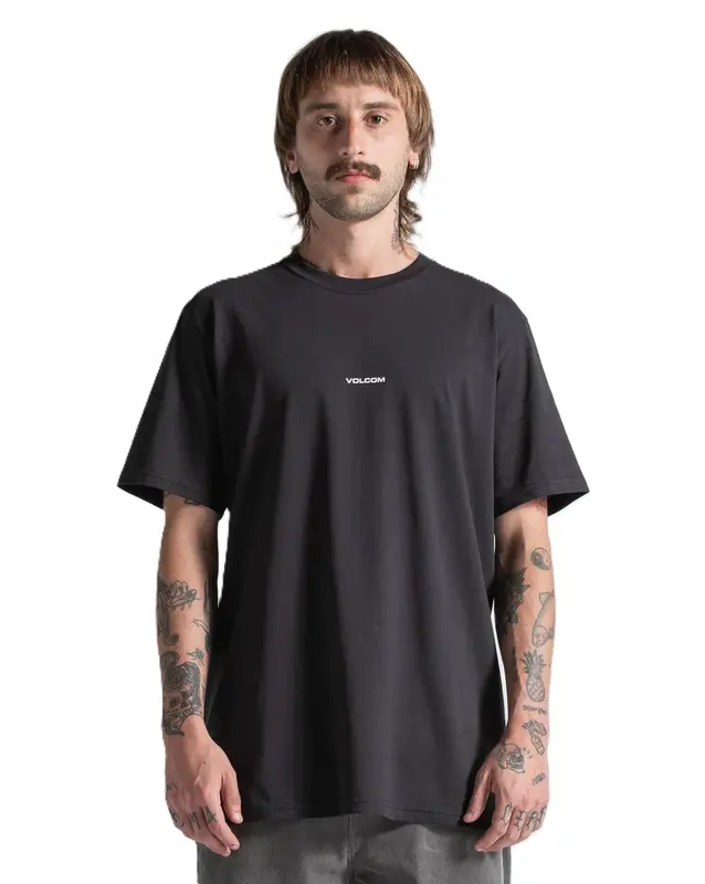 CAMISETA VOLCOM SIGN STONE PRETO