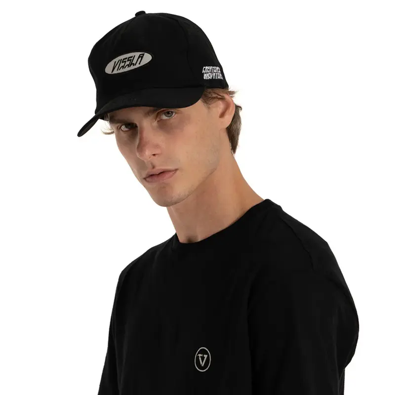 BONE VISSLA WOODSIDE SNAPBACK PRETO