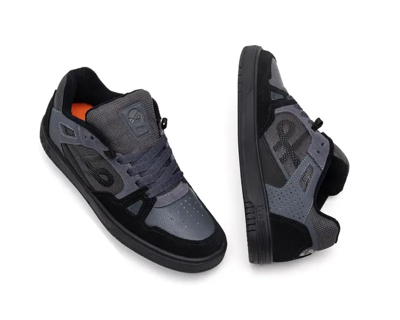 TENIS ÖUS 2K COURO PRT CINZA MULTI ESSENCIAL
