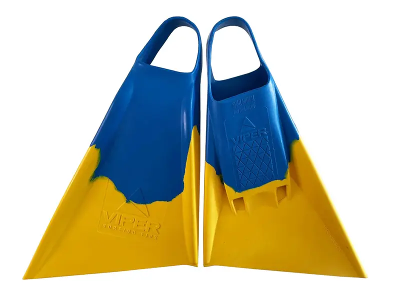 NADADEIRA DELTA VIPER ORIGINAL FLEX - L AMARELO/AZUL