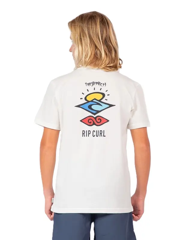 CAMISETA RIP CURL SEARCH ICON JUVENIL BONE