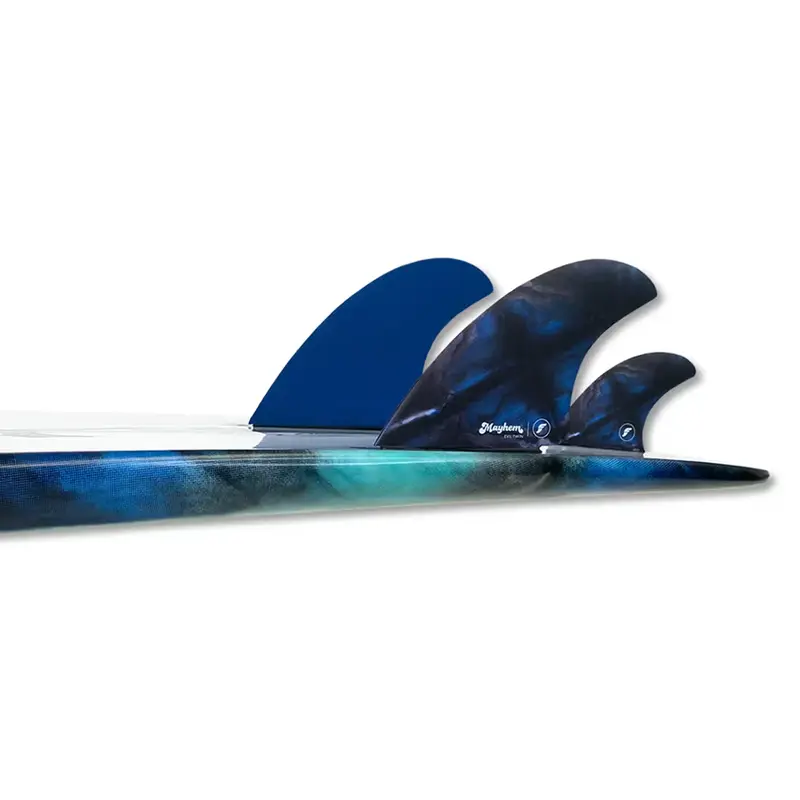 QUILHA FUTURES MAYHEM LARGE EVIL TWIN +1 AZUL/PRETO