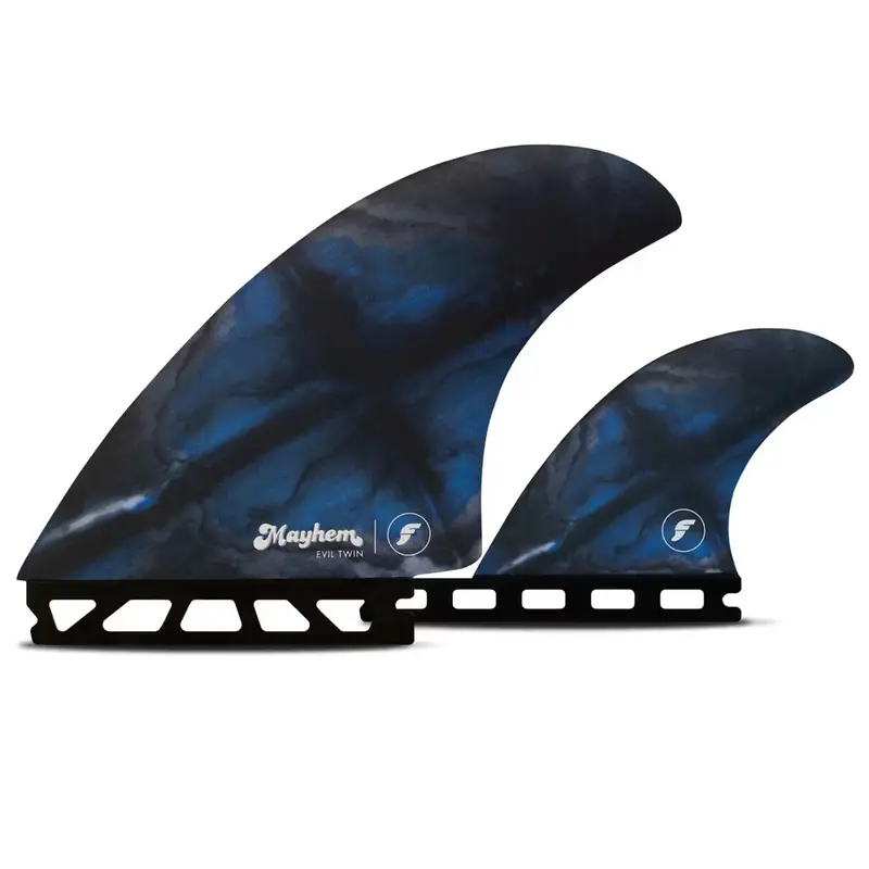QUILHA FUTURES MAYHEM LARGE EVIL TWIN +1 AZUL/PRETO