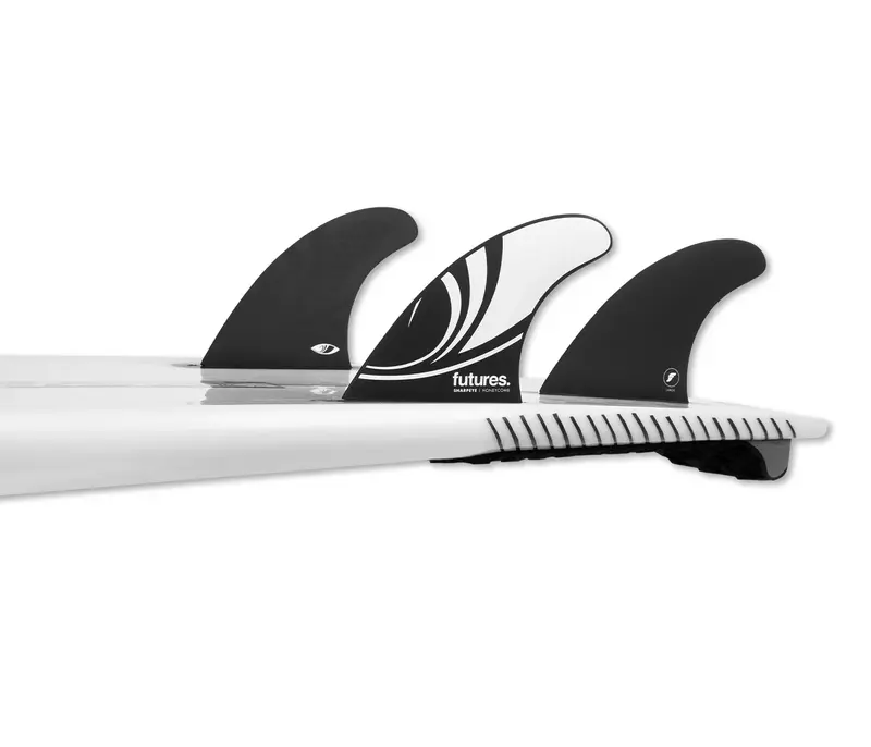QUILHA FUTURES SHARP EYE LARGE HC HONEYCOMB PRETO/BRANCO