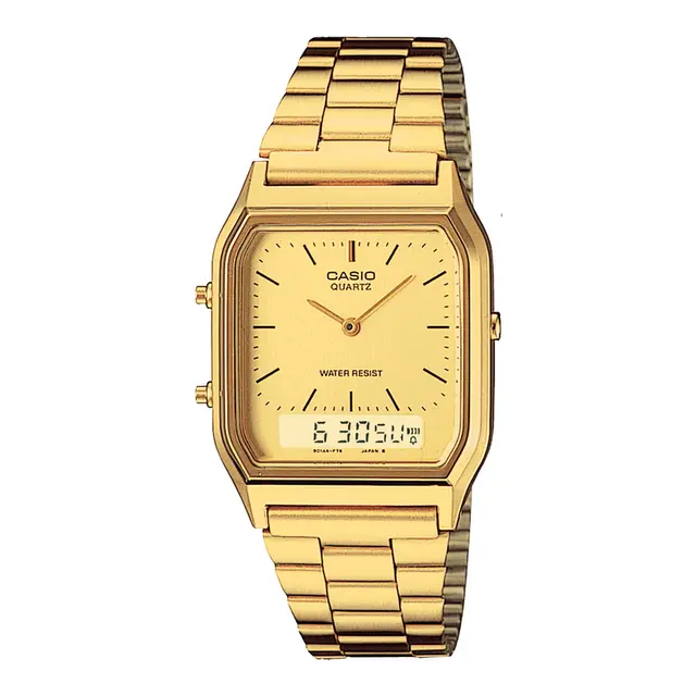 RELOGIO CASIO VINTAGE AQ-230GA-9DMQ-SC