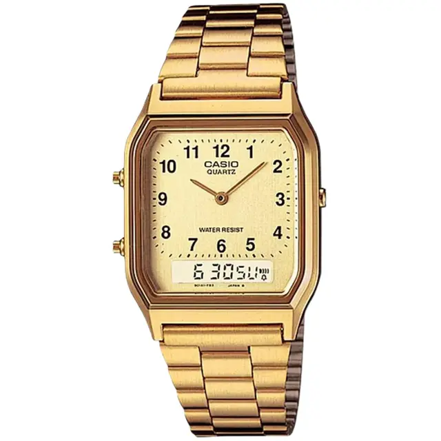 RELOGIO CASIO VINTAGE AQ-230GA-9BMQ-SC