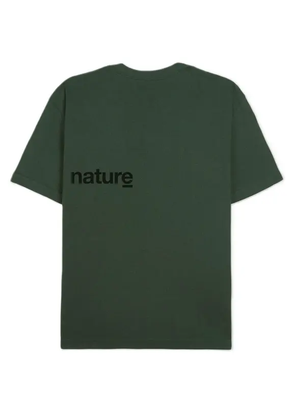 CAMISETA OKSLEN WE ARE NATURE VERDE ESMERALDA