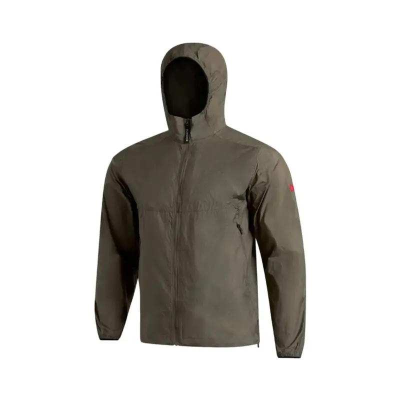 JAQUETA FLORENCE WINDBREAKER CORDURA PACKABLE CINZA MUSGO