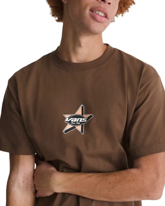 CAMISETA VANS STARMARKED VINTAGE COCOA BROWN