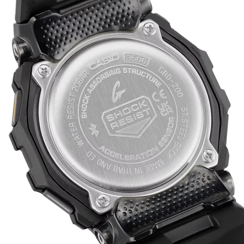 RELOGIO CASIO G-SHOCK GBD-200-1A1DR PRETO