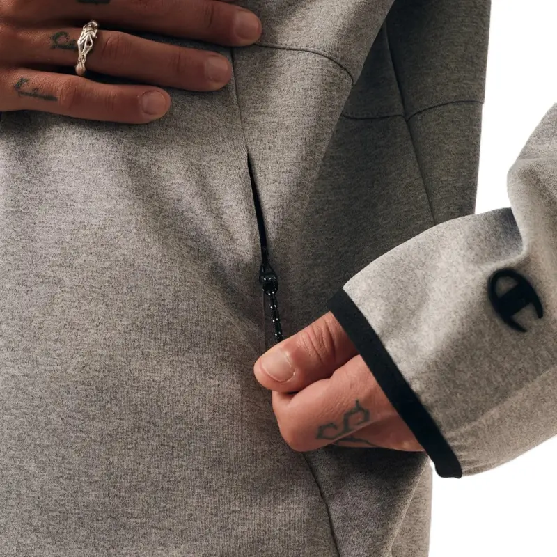 JAQUETA CHAMPION REFLECTIVE C LOGO OX GRAY