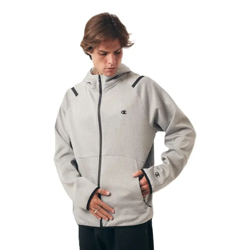 JAQUETA CHAMPION REFLECTIVE C LOGO OX GRAY