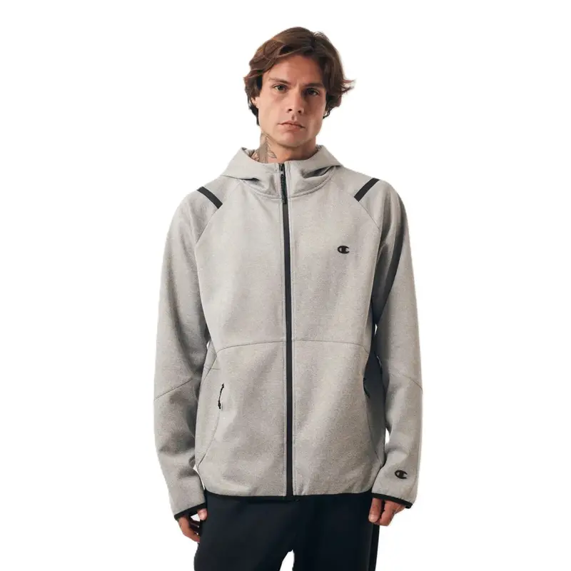 JAQUETA CHAMPION REFLECTIVE C LOGO OX GRAY