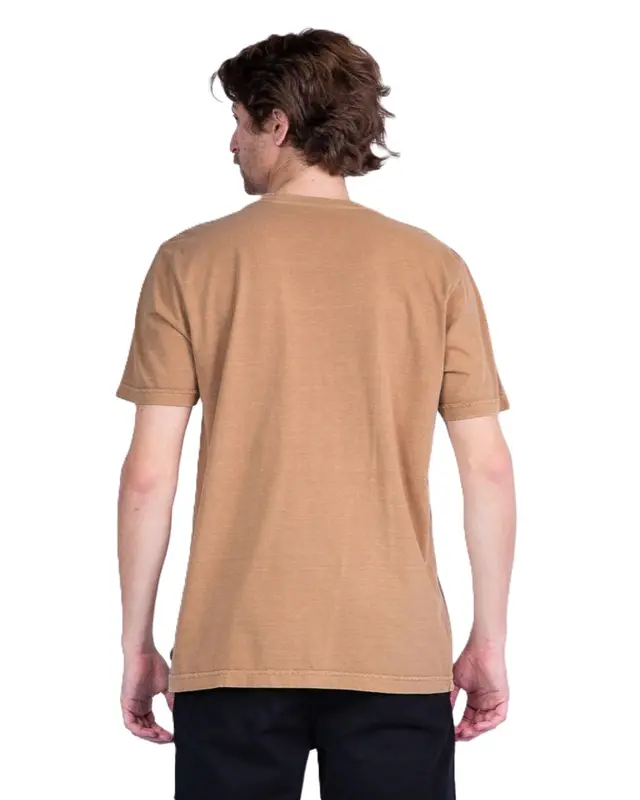 CAMISETA RIP CURL CLASSIC SURF WASHED MOCHA