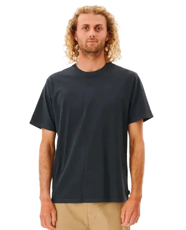 CAMISETA RIP CURL CLASSIC SURF WASHED BLACK