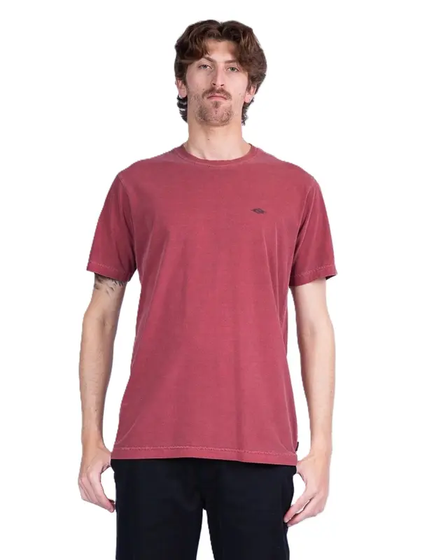 CAMISETA RIP CURL CLASSIC SURF WASHED MERLOT