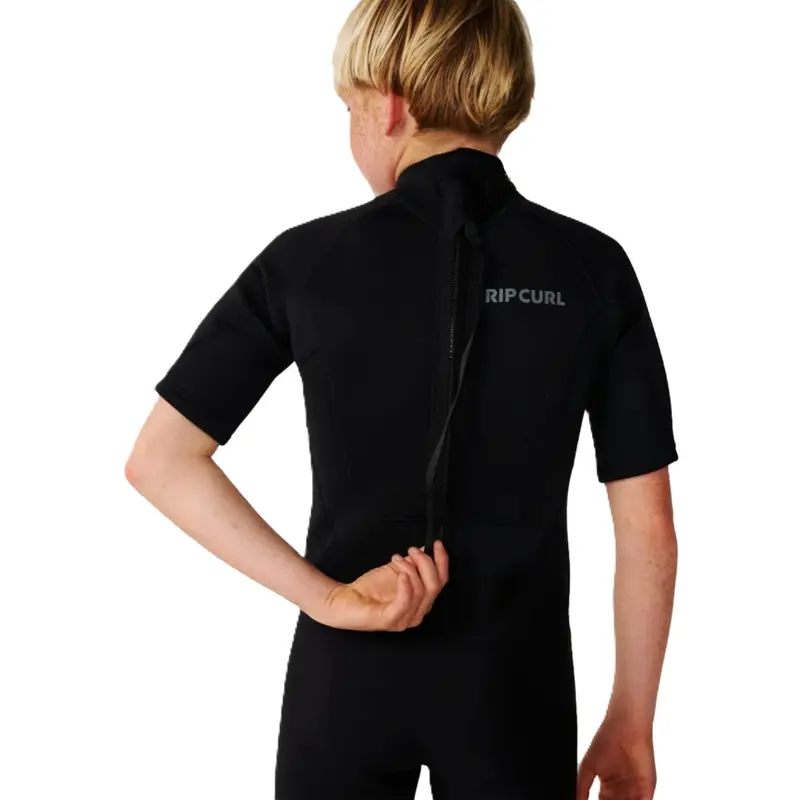 SHORT JOHN RIP CURL 2:2 BACK ZIP JUVENIL BLACK