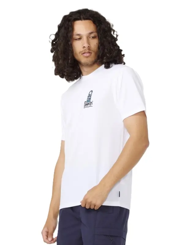CAMISETA RIP CURL SEARCH STACK BONE