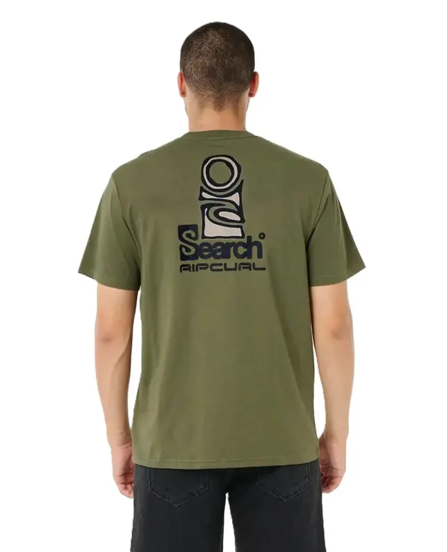 CAMISETA RIP CURL SEARCH STACK DEEP CACTUS