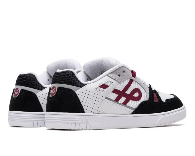 TENIS ÖUS 2K COURO PRT BORDO BRANCO ESSENCIAL