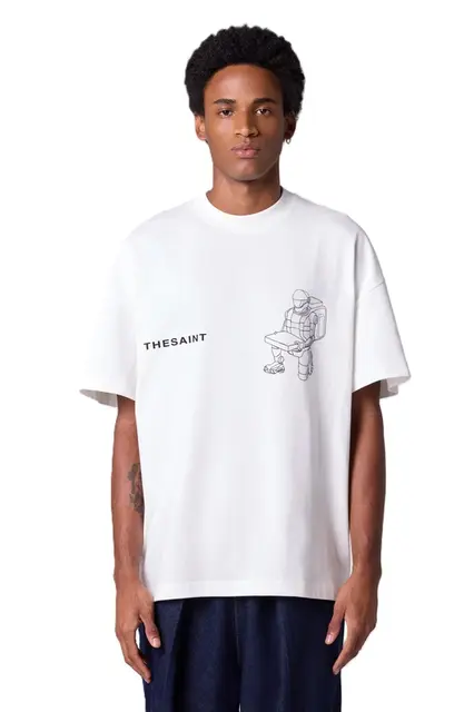 CAMISETA THESAINT OVERSIZED 0 GRAVITY DELIVERY