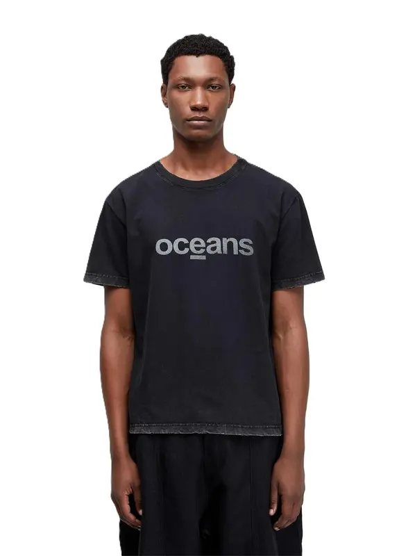 CAMISETA OSKLEN OCEANS USED PRETO