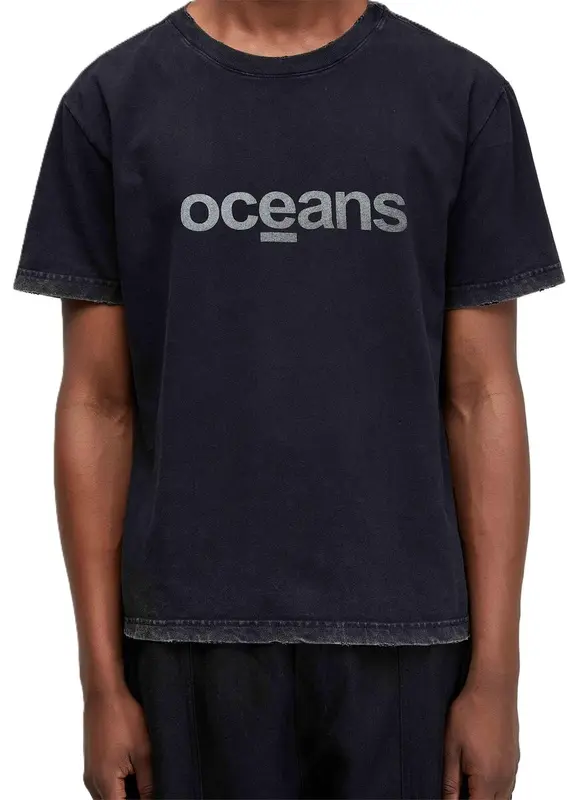 CAMISETA OSKLEN OCEANS USED PRETO