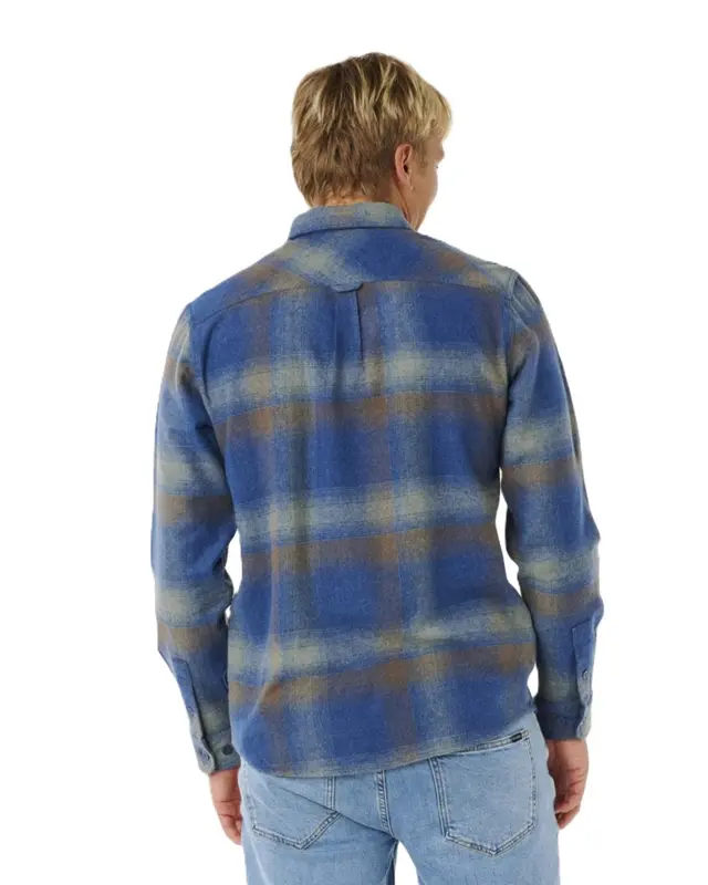 CAMISA RIP CURL SEARCH WOOL FLANNEL LIGHT NAVY