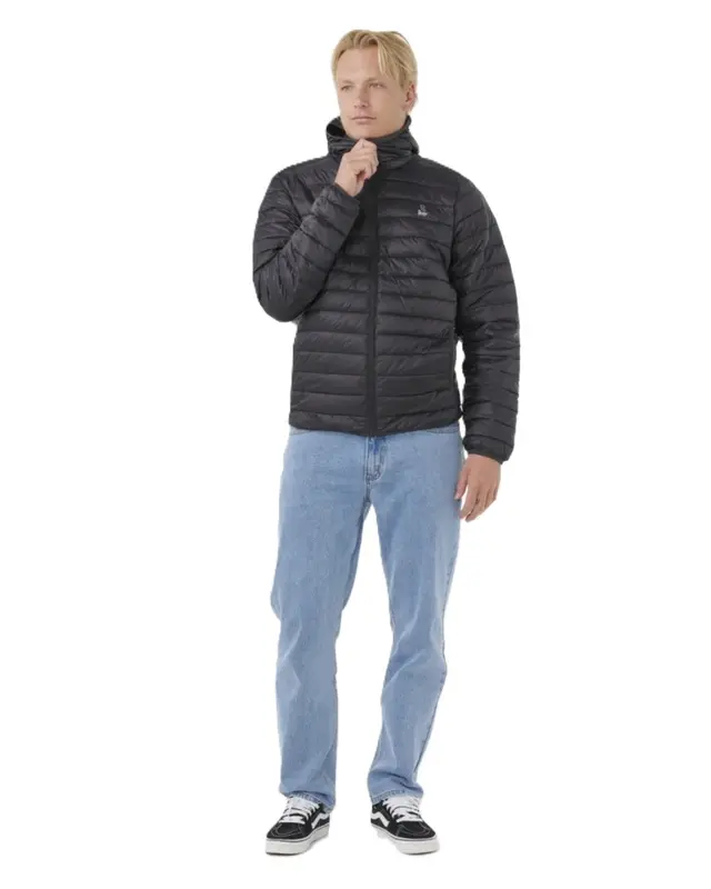 JAQUETA ANTI SERIES SEARCH PUFFER BLACK
