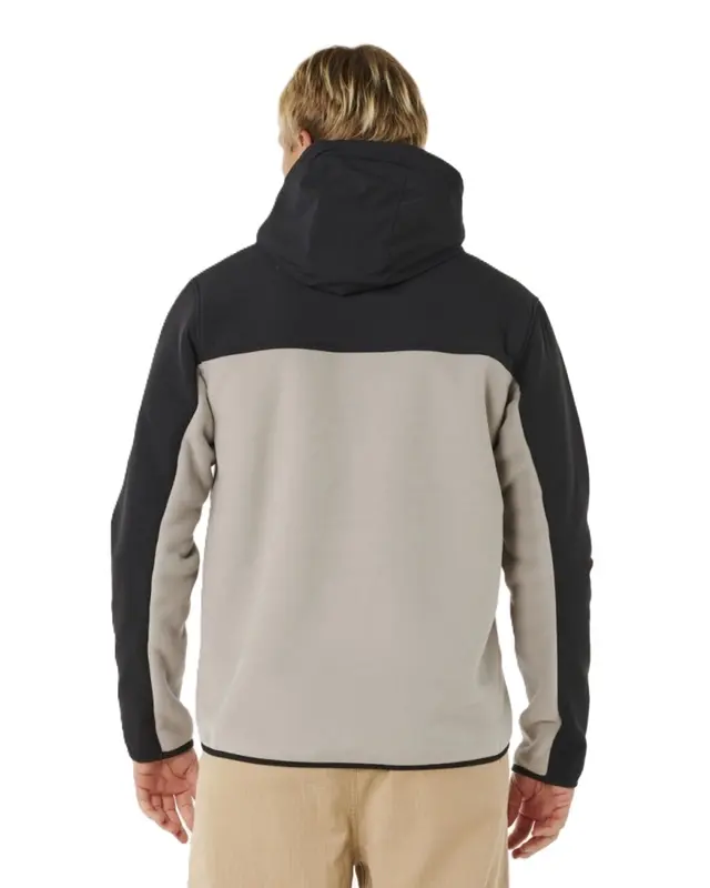 MOLETOM RIP CURL ANTI SERIES SEARCH ZIP STONE