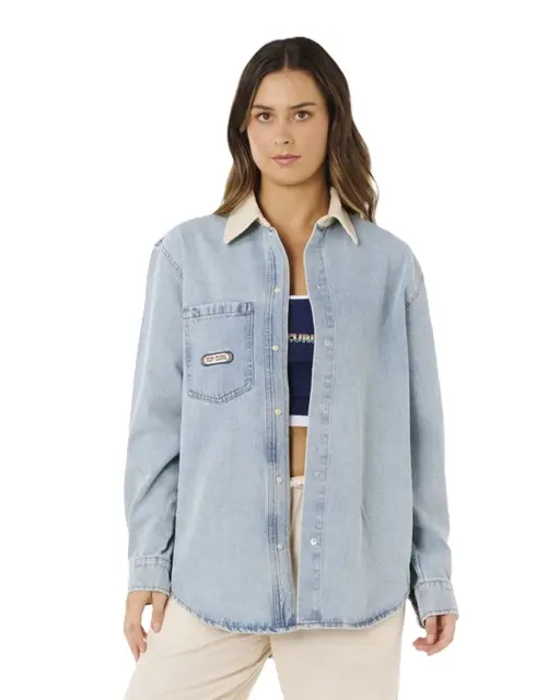 JAQUETA RIP CURL SURF SIDE RELAXED DENIM