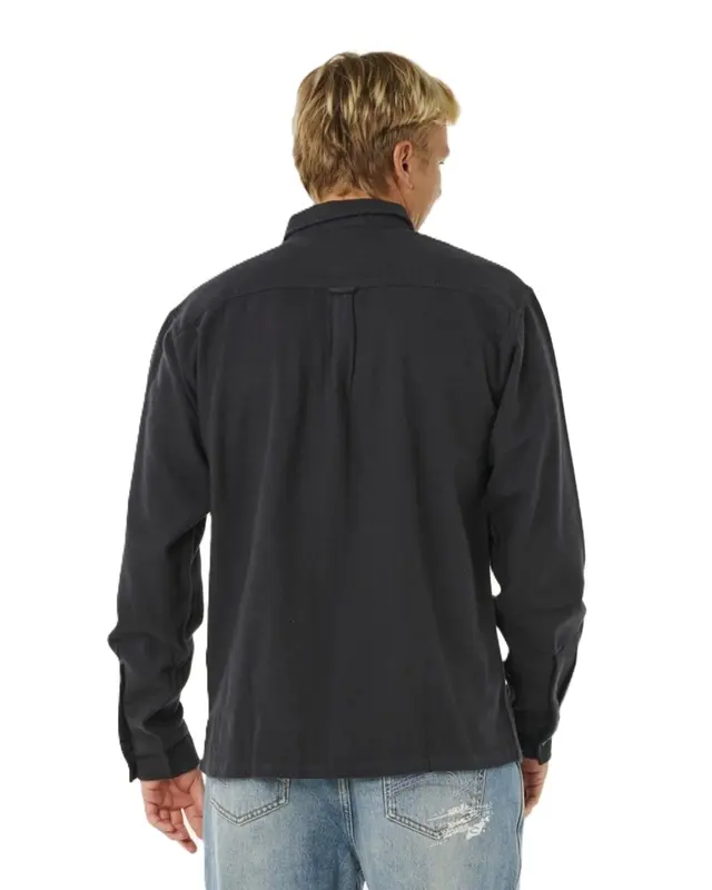 CAMISA RIP CURL INNER VISIONS FLANNEL WASHED BLACK