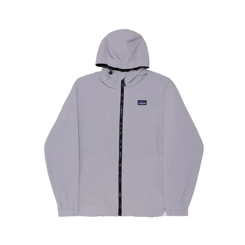 JAQUETA THUG NINE WINDBREAKER RUNNER LIGHT GREY