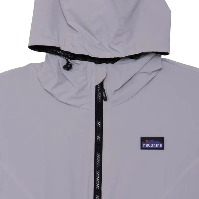 JAQUETA THUG NINE WINDBREAKER RUNNER LIGHT GREY