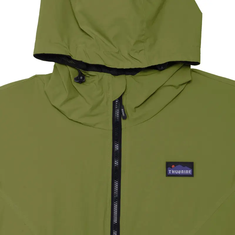 JAQUETA THUG NINE WINDBREAKER RUNNER VERDE MUSGO
