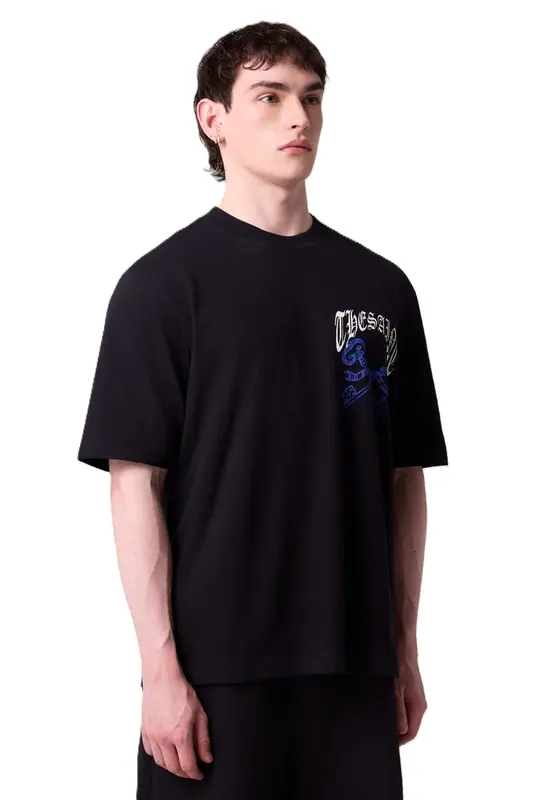 CAMISETA THESAINT UNIQUE CROSS WRENCH BLACK