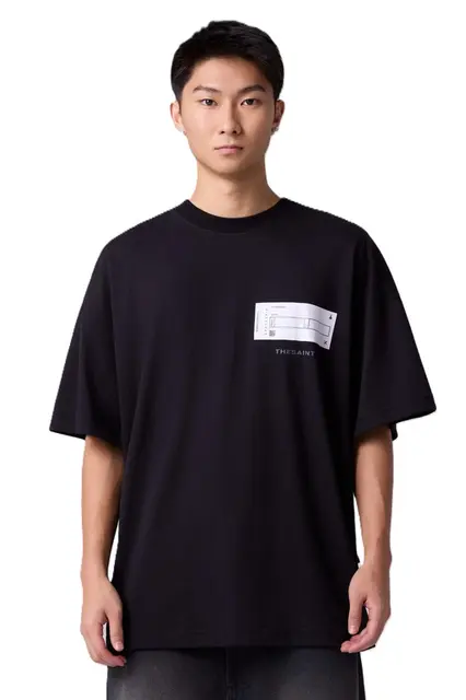 CAMISETA THESAINT OVERSIZED TICKET