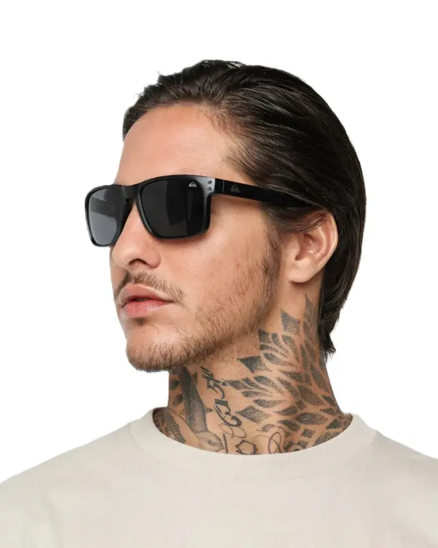 OCULOS QUIKSILVER BIARRITIZ PRETO/CINZA PRETO/CINZA