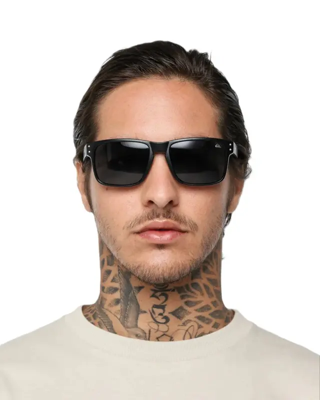 OCULOS QUIKSILVER BIARRITIZ PRETO/CINZA PRETO/CINZA