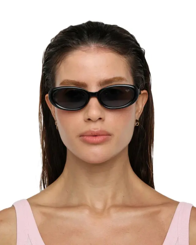 OCULOS ROXY LUSH PRETO/CINZA PRETO/CINZA