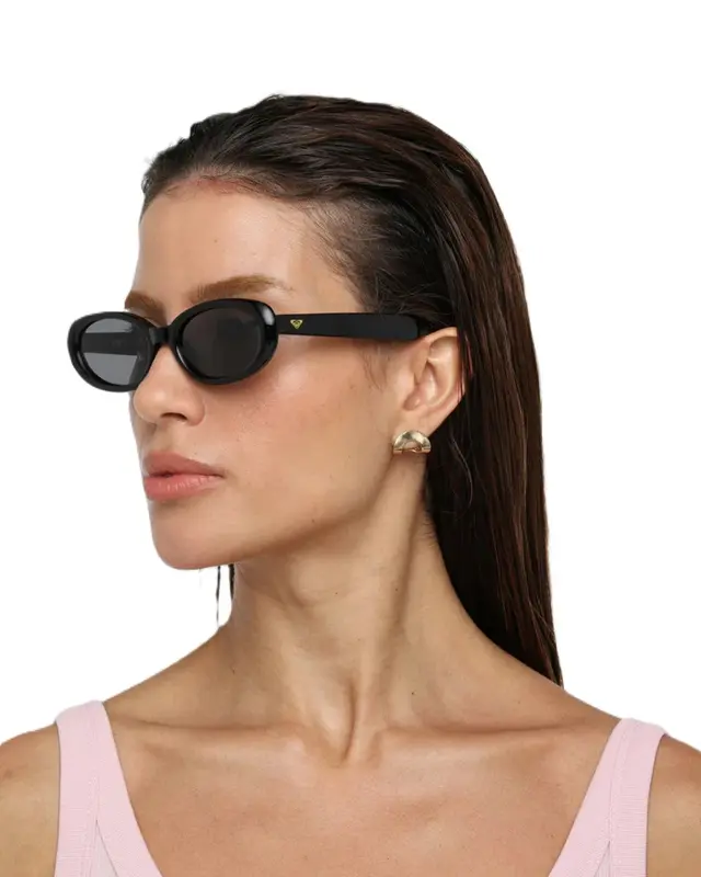 OCULOS ROXY LUSH PRETO/CINZA PRETO/CINZA