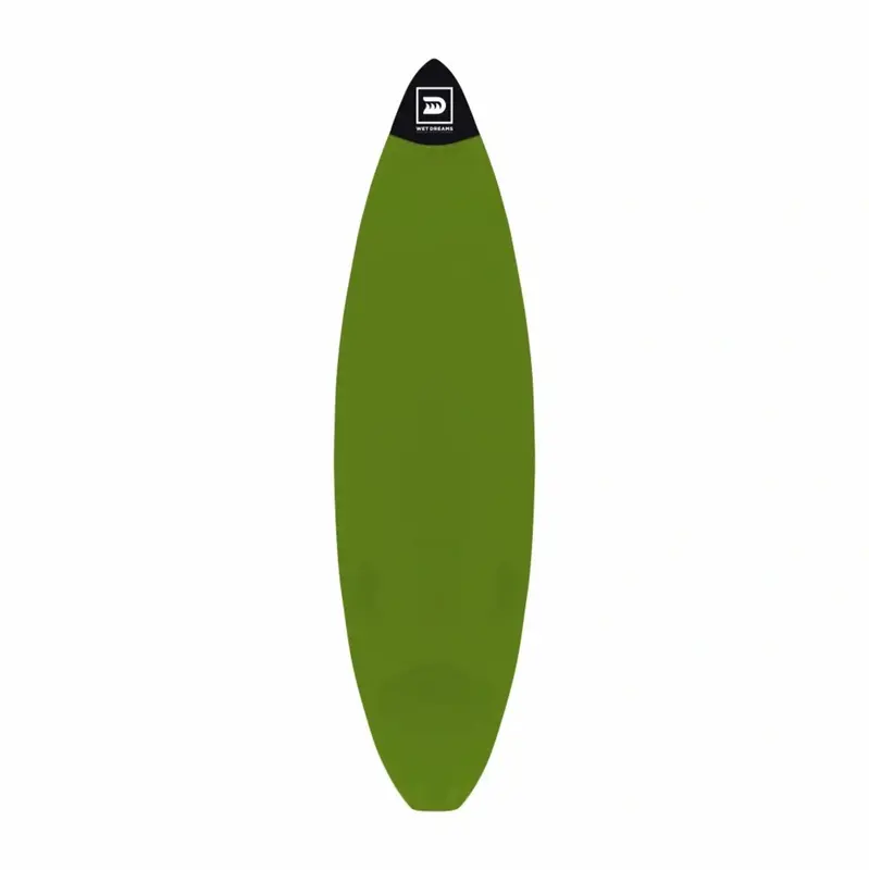 CAPA TOALHA WET DREAMS 5'10'' A 6'2'' SHORTBOARD VERDE MUSGO