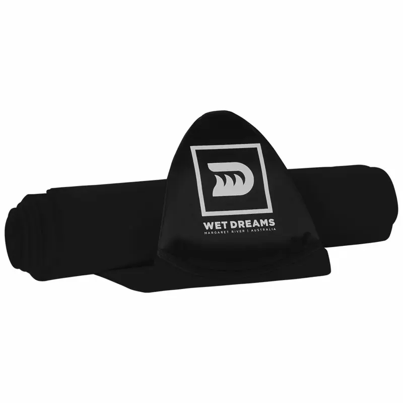 CAPA TOALHA WET DREAMS 5'10'' A 6'2'' SHORTBOARD PRETO