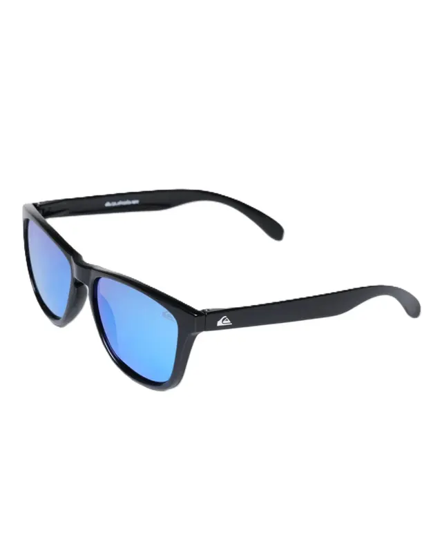 OCULOS QUIKSILVER MARESIAS PRETO/AZUL ESPELHADO PRETO/AZUL ESPELHADO