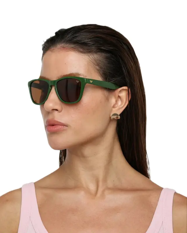 OCULOS ROXY WAVE CHASER VERDE/MARROM VERDE/MARROM